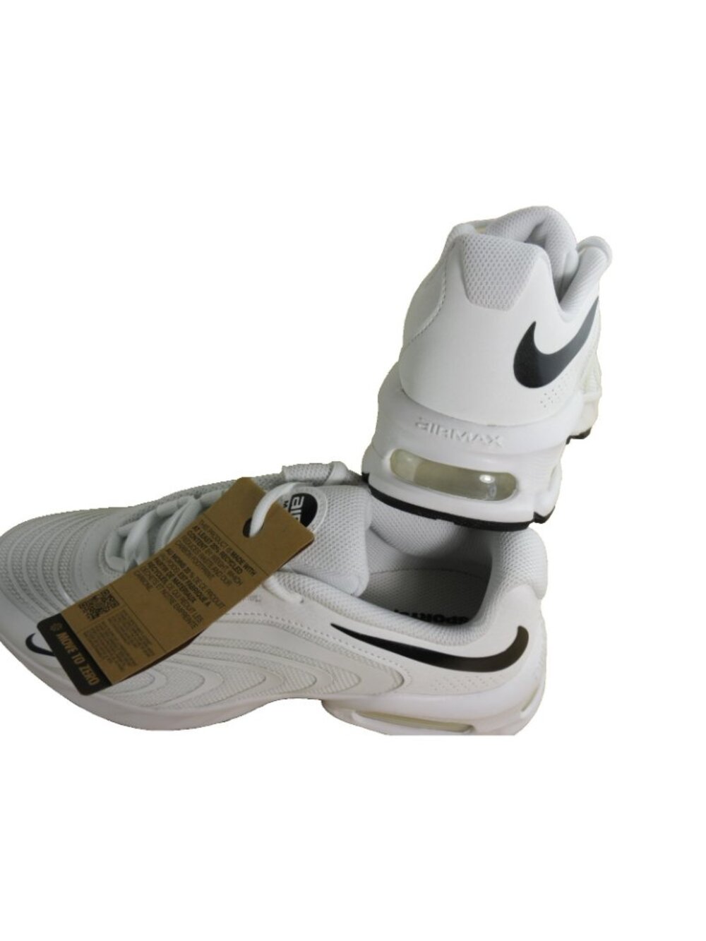 Women's Nike Air Max Fire Running Training Shoes Summit White Black Sizes NIB - Picture 6 of 7